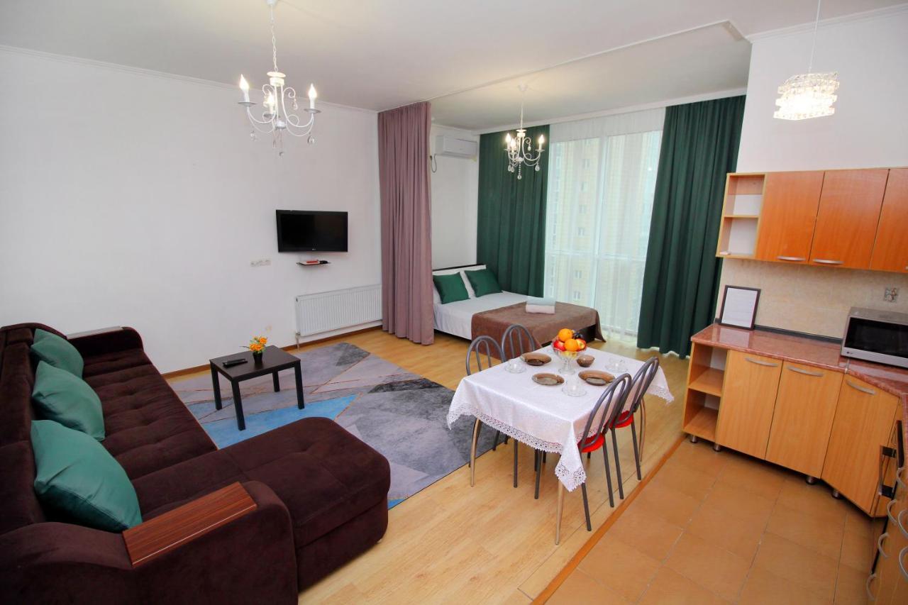 Уютные И Комфортные Квартиры В Жк Манхэттен Apartment Алма Ата Екстериор снимка